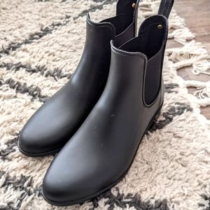 New Without Tag Sam Edelman Tinsley Rain Boots Black 11